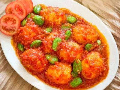 Enaknya Telur Balado Petai, Begini Resep Membuatnya