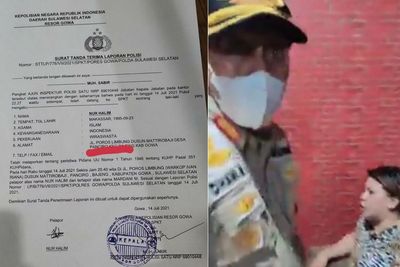 Oknum Satpol PP Gowa Bernama Mardani yang Aniaya Wanita Hamil, Dilaporkan ke Polisi