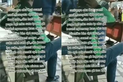 Curhatan Istri Ojol yang Tak Berani Minta Belikan Sate ke Suaminya, Alasannya Bikin Sedih