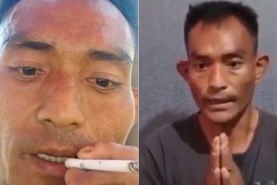 Pria yang Hina Jokowi dan Polisi Akhirnya Minta Maaf, Ekspresinya Jadi Sorotan