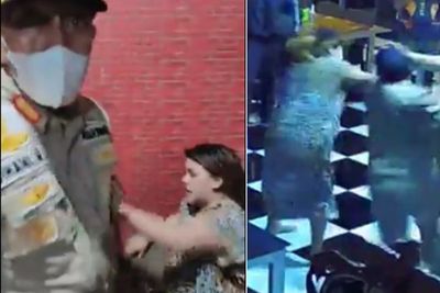 Parah! Satpol PP Pukuli Ibu Hamil Pemilik Warkop saat Razia PPKM, Tak Peduli Keguguran
