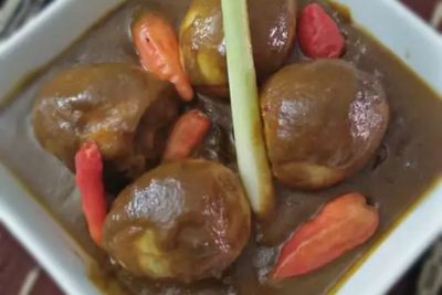 Cara Mudah Membuat Telur Bumbu Petis Yang Enak