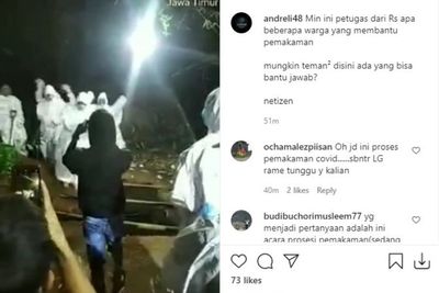 Viral Petugas Pemakaman Covid-19 Pasuran Berjingkrak di Kuburan, Tirukan Gerakan Pocong
