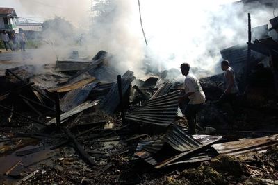 Kios di Papua Terbakar Akibat Kompor Meledak, Kerugiannya Ratusan Juta