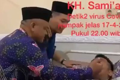 Detik-detik Mr Masudin Hirup Dalam-dalam Nafas Pasien Covid-19 Sebelum Meninggal Dunia