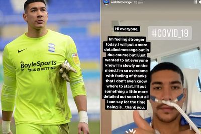 Positif Corona, Kiper Birmingham Neil Etheridge Kabarkan Kondisinya: Aku Merasa Lebih Kuat