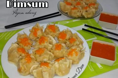 Cara Mudah Membuat Dimsum Ayam Udang di Rumah