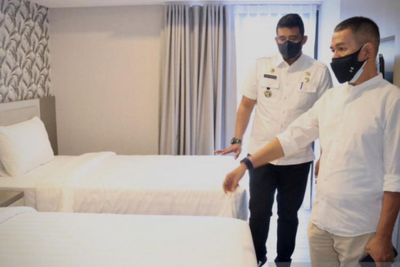Antisipasi Lonjakan Kasus Covid-19, Wali Kota Medan Tinjau Hotel Alternatif Tempat Isolasi