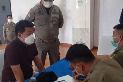 Langgar PPKM Darurat di Medan, Puluhan Pelaku Usaha Disanksi Polda Sumut