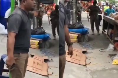 Duh! Pria di Meulaboh Ngamuk ke Satpol PP karena Berjualan di Atas Trotoar: Ini Aceh Bung!