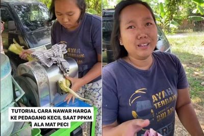 Viral, Blogger Mat Peci Tawar Es Tebu Seharga Rp 500Ribu, Penuh Tangis Haru dari Netizen!