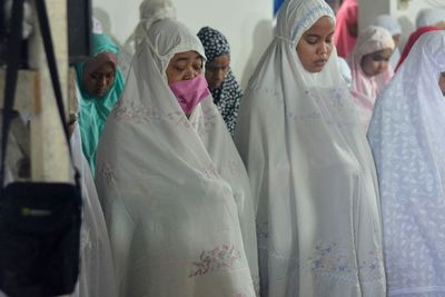 FOTO: Perayaan Idul Adha Tarekat Naqsabandiyah di Padang