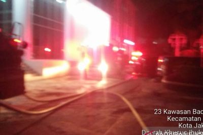 Usut Penyebab Kebakaran Kantor BPOM Jakarta, Labfor Gelar Olah TKP