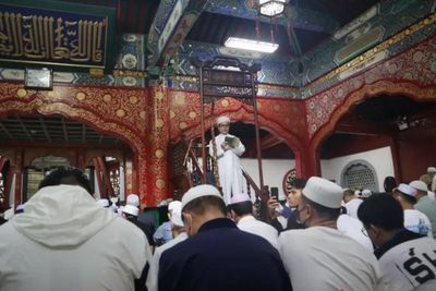 Perayaan Iduladha di Masjid Niujie Tanpa Pemotongan Hewan Kurban