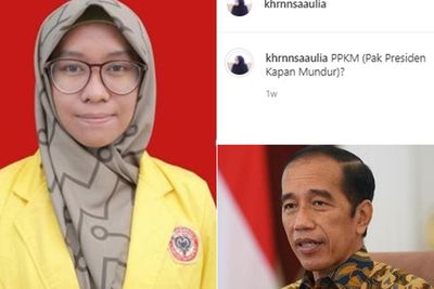 Sebut Pancasila Ideologi Gagal, Ukhti Ini Pelesetkan PPKM: Pak Presiden Kapan Mundur?