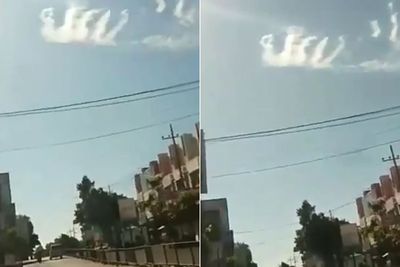 Viral Awan Lafaz Allah di Langit Situbondo Jelang Takbiran Idul Adha, Warga Panjatkan Doa