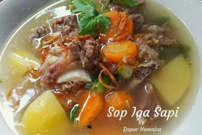 Resep Membuat Sop Iga Betawi Kuah Bening