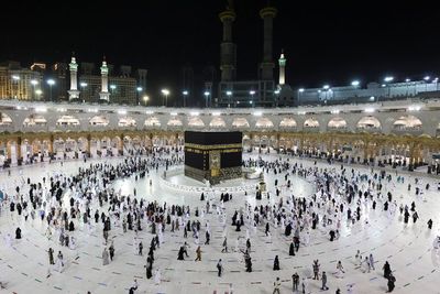 FOTO: Ibadah Haji Tahunan di Kota Suci Mekkah