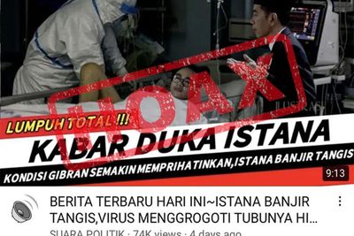 Akun Suara Politik Sebar Hoaks Gibran Lumpuh Total, Netizen: Masih Kurang Biadab kah?