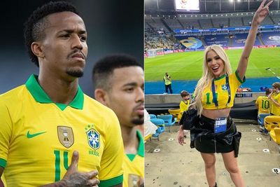 Digosipkan Kencan dengan Neymar, Selebgram Seksi Ini Justru Go Public dengan Eder Militao