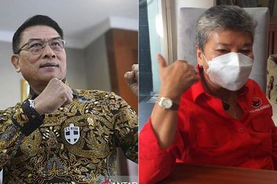 Moeldoko dan Ribka Tjiptaning Bantah Bekingi Ivermectin agar Jadi Obat Covid-19