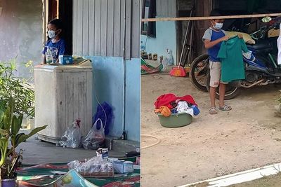 Tangis Pilu Adik Vino, Hidup Sebatang Kara Usai Kedua Orangtua Meninggal karena Covid-19