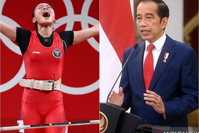 Presiden Jokowi Turut Ucapkan Selamat Kepada Lifter Windy Cantika Aisah