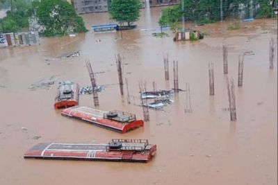 Bencana Banjir dan Longsor di India, Puluhan Orang Hilang Belum Ditemukan