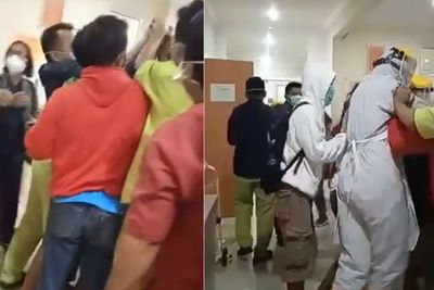 Kronologi Perawat Diduga Ditusuk Keluarga Pasien Covid-19 Pakai Gunting, Ini Wajah Pelaku