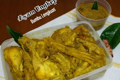Cara Mudah Membuat Ayam Ungkep Bumbu Lengkuas