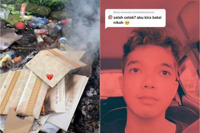 Viral, Pria Ini Bakar Undangan Pernikahannya karena Batal Menikah: Kok Hidup Gua Gini Amat