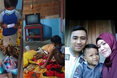 Orangtua Meninggal karena Covid, Vino Tak Sadar Jadi Yatim Piatu, Syok Lihat Ada 2 Makam