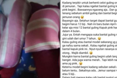 Fakta Pria Fetish Bantal Guling Warna Pink, Kemaluannya Nyut-Nyutan Setiap Kali Lihat