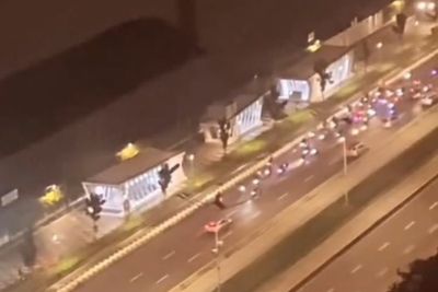 Ada Balap Liar di Jalan Sudirman, Polisi Tilang Puluhan Motor