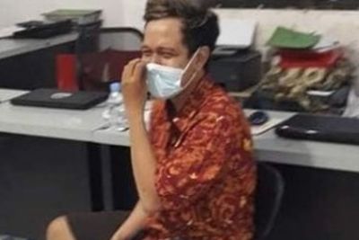 Dua Pria Provokator Demo di Jateng Ditangkap, Senyum Semringah di Kantor Polisi