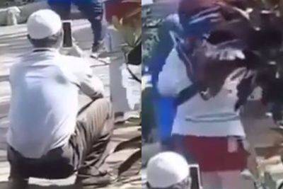 Memalukan! Pria Berpeci Jongkok Rekam Bokong Wanita saat Senam, Kabur saat Ketahuan