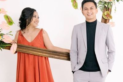 Sudah Resmi Menikah, Mumuk Gomez dan Eno Retra Masih Geli Panggil Suami-Istri