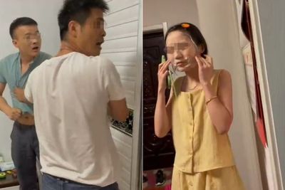 Digrebek Suami karena Ketahuan Selingkuh, Wanita Ini Tetap Santai, Malah Maskeran