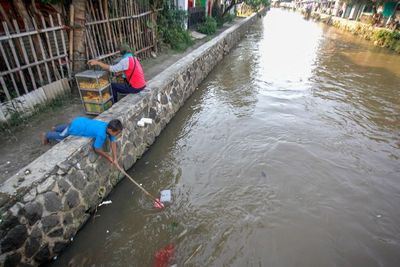 FOTO: Kondisi Sungai di Bogor