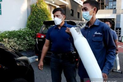 Tabung Oksigen Dijual Rp4,5 Juta unit, Kejari Surabaya Amankan Oknum Penjual