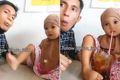 Lahir Tanpa Tangan dan Mampu Beraktivitas dengan 1 Kaki, Kepintaran Bocah Ini Bikin Salut