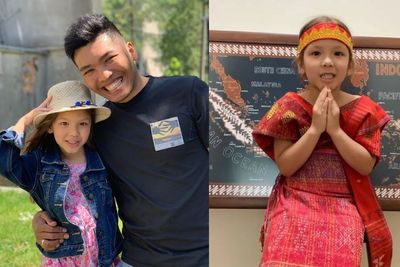 Momen Anak Bule YouTuber Benni Sitanggang Nyanyi Lagu Batak saat Bertemu Dubes di Ukraina