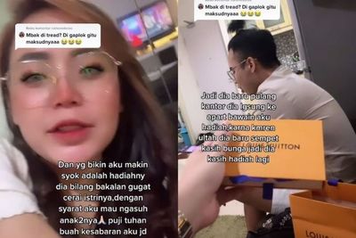Gak Punya Malu, Pelakor Ini Bikin Konten Bangga Jadi Simpanan: Buah Kesabaran Aku!