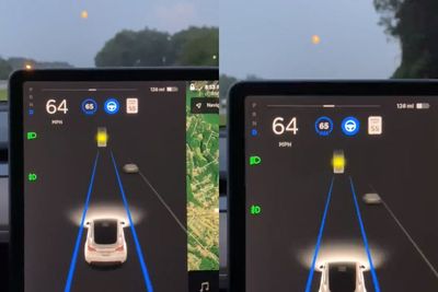Sensor di Mobil Tesla Salah Deteksi, Mengira Bulan Sebagai Lampu Kuning di Jalan