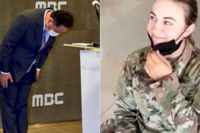 POPULER: Presiden TV Korea Membungkuk Minta Maaf dan Tentara AS Dites Swab Bikin Terpesona