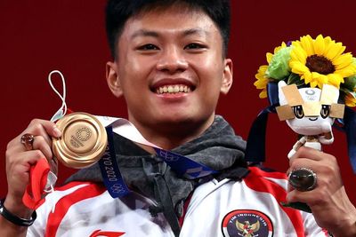 Selamat! Rahmat Erwin Abdullah Raih Perunggu untuk Indonesia di Olimpiade Tokyo 2020