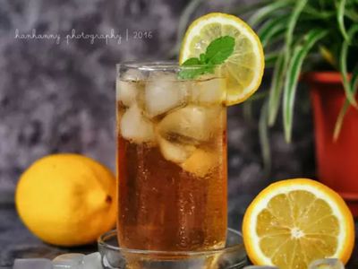 Cara Membuat Es Teh Lemon Yang Segar dan Mantap