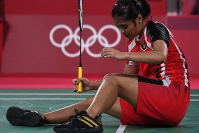 FOTO: Gregoria Mariska Gagal Melaju ke Perempat Final