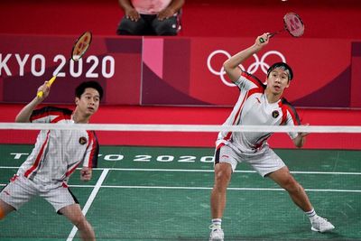 FOTO: Langkah Marcus Kevin Terhenti di Perempat Final Olimpiade Tokyo 2020