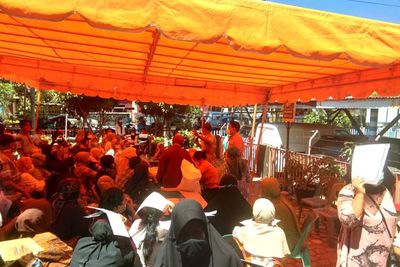 Pembagian Bantuan Sosial di Kantor Pos Sibolga Dibubarkan karena Kerumunan